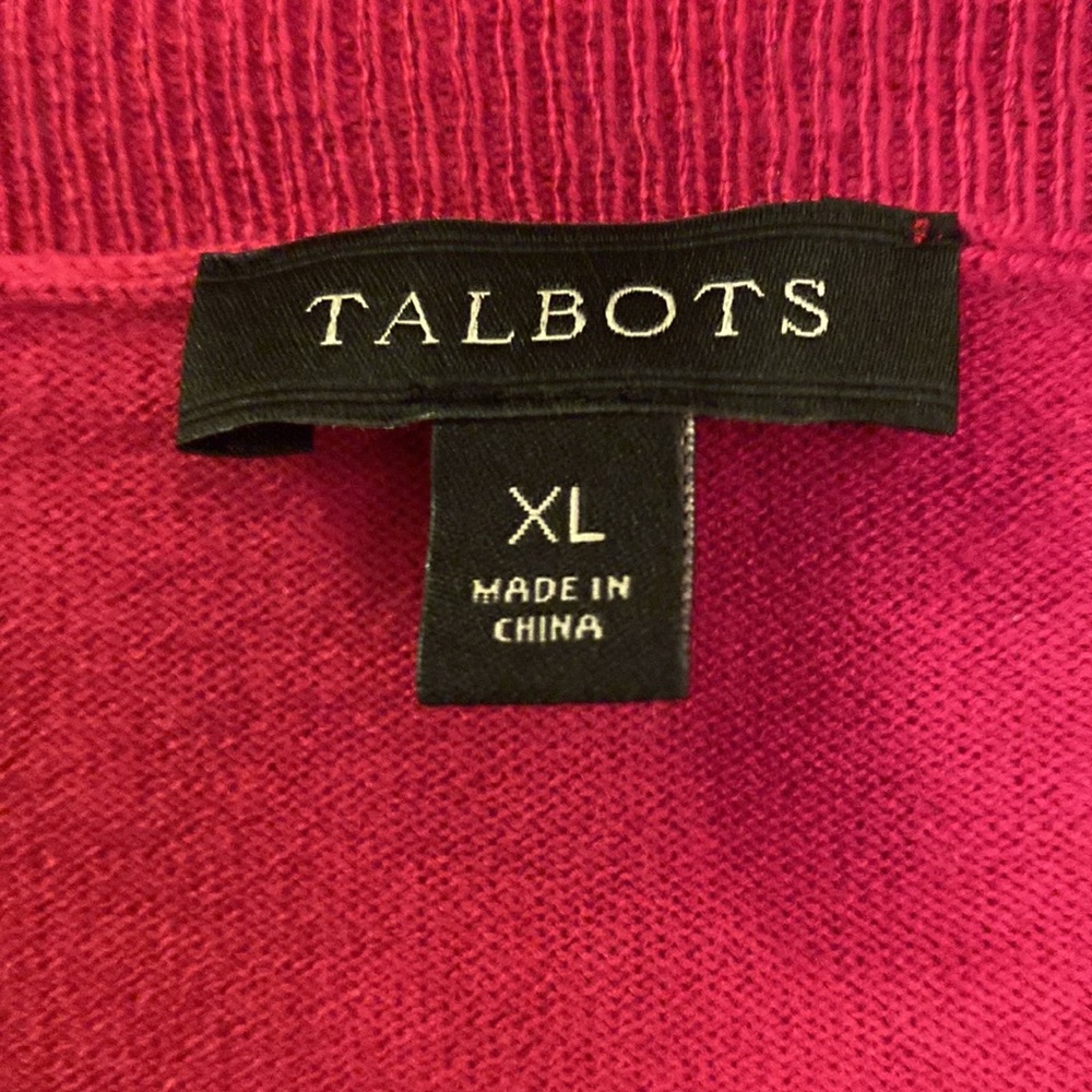 Color block Talbots sweater - Picture 2 of 9
